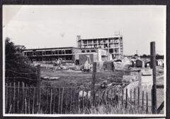 Hastings Grammar School Parkstone Road construction 1